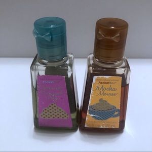 2 RARE Pocketbacs from Bath and Body Works